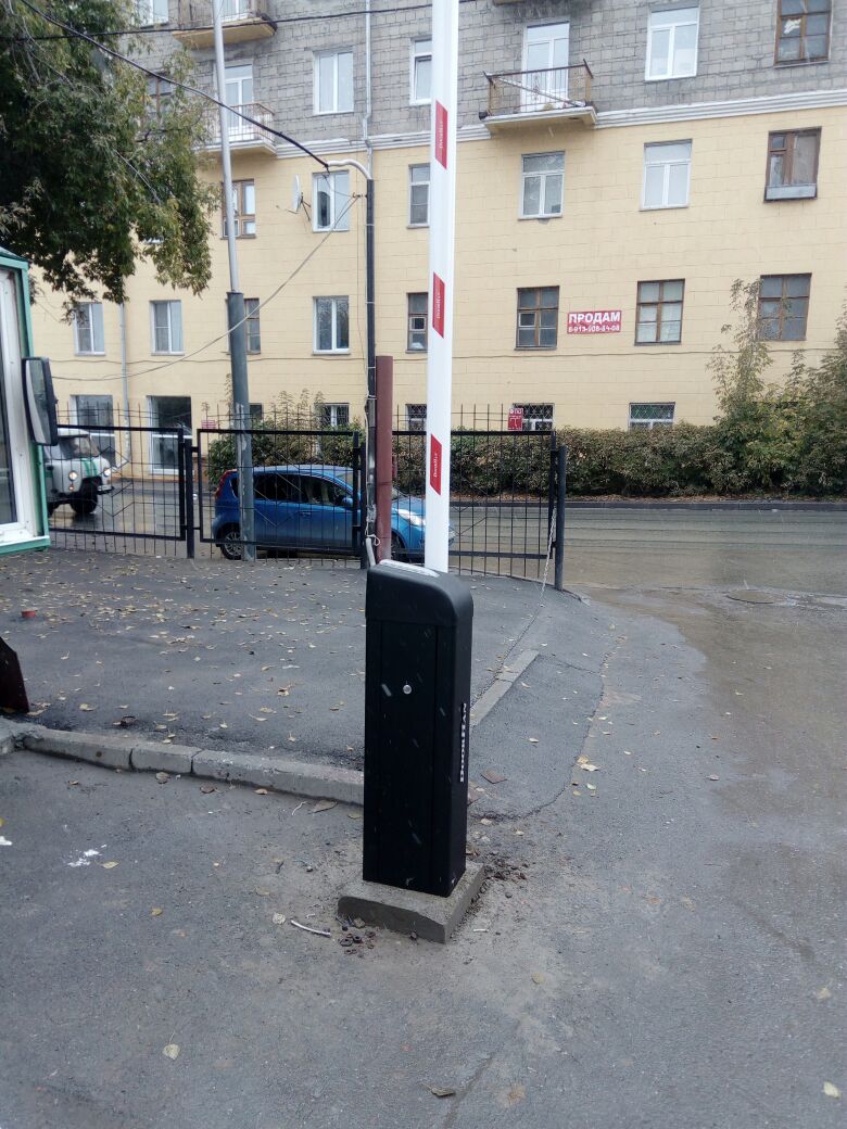 Шлагбаум Barrier со стрелой  круглого сечения