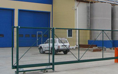 На промышленный объект