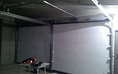 Ворота с эл.приводом ЖК «Марсель»