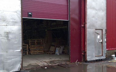 Ворота на ул.Б.Хмельницкого